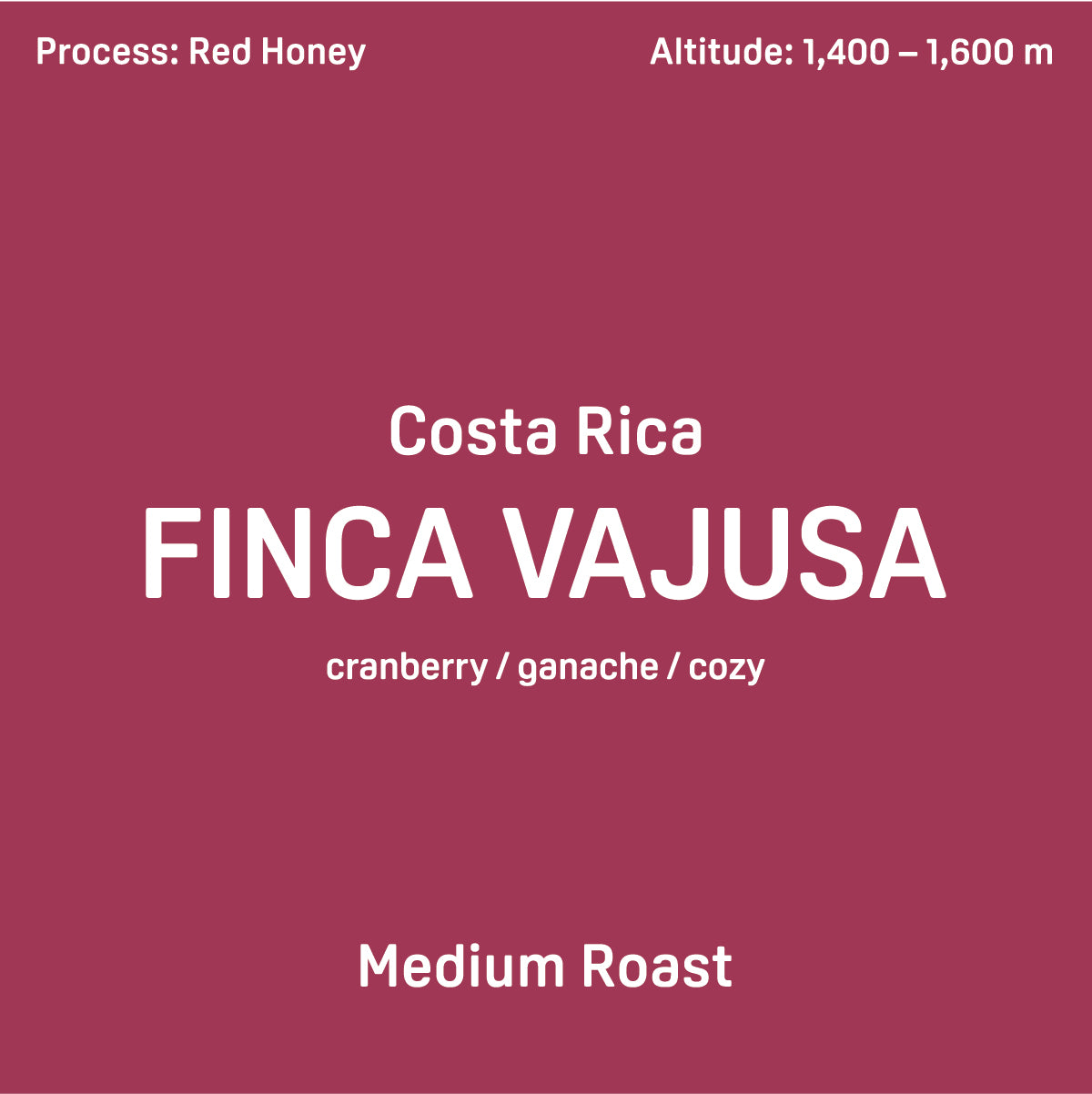 Costa Rica Finca Vajusa