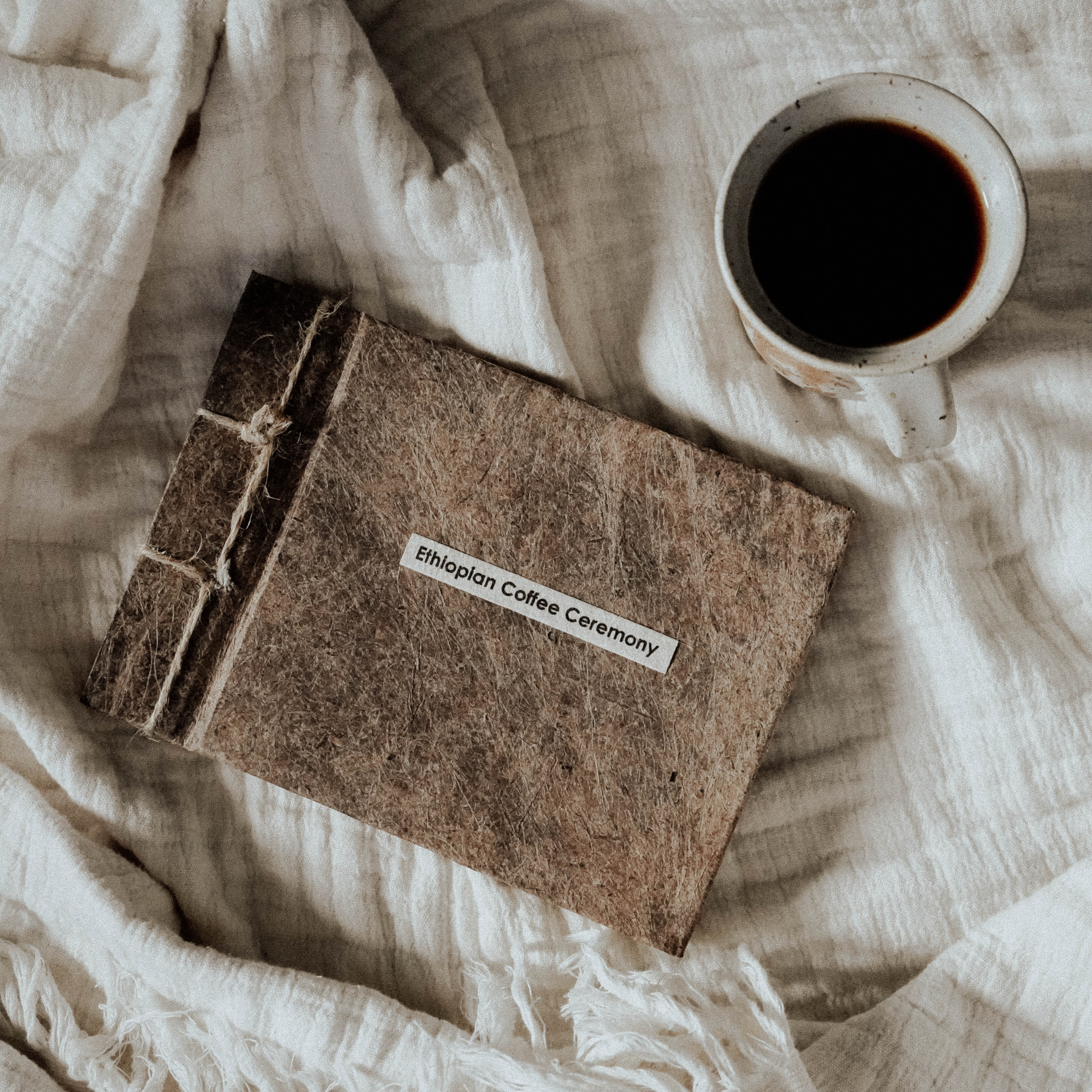 Livre sur la cérémonie du café éthiopien