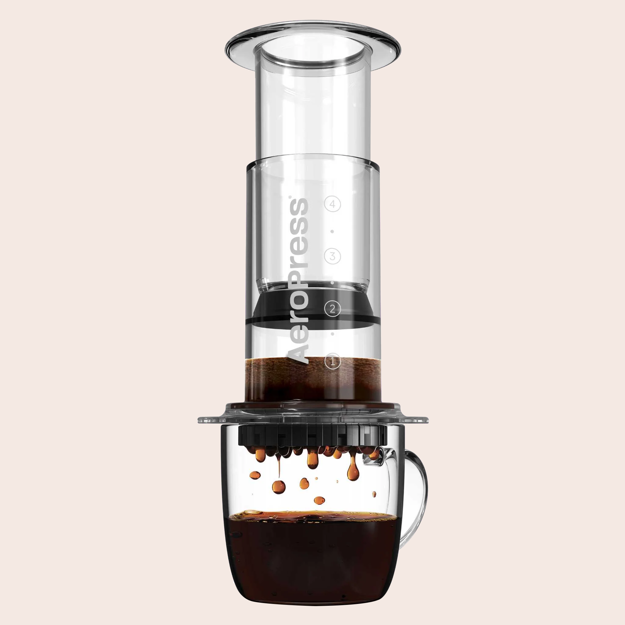 aeropress clear color coffee maker
