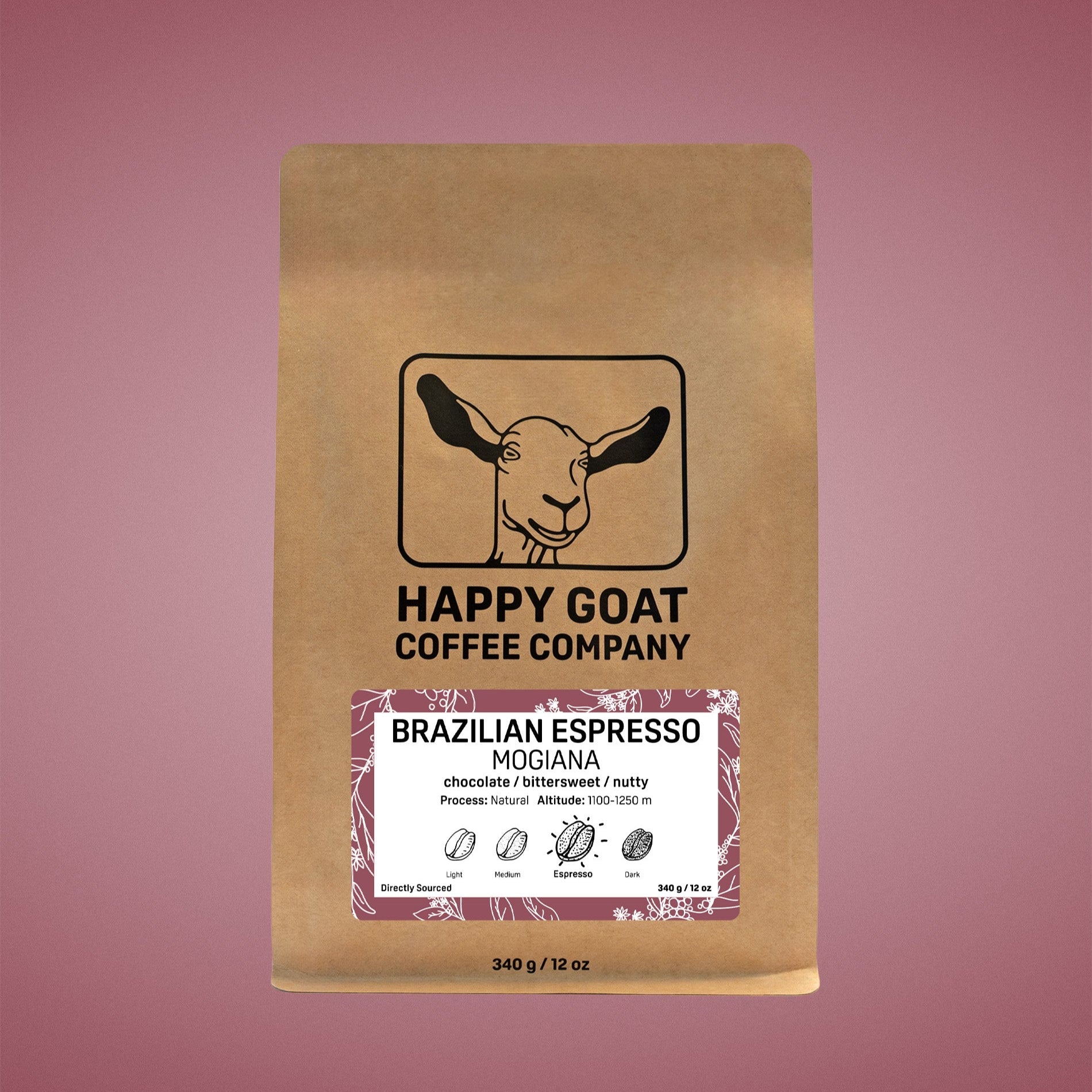 Brazilian Mogiana Espresso Roast Coffee
