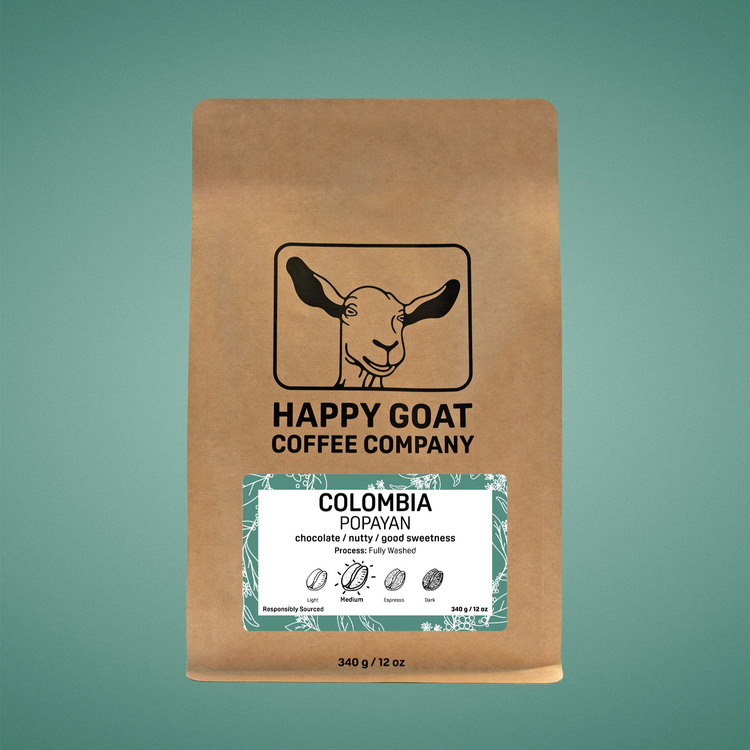 Colombia Popayan Medium Roast Coffee