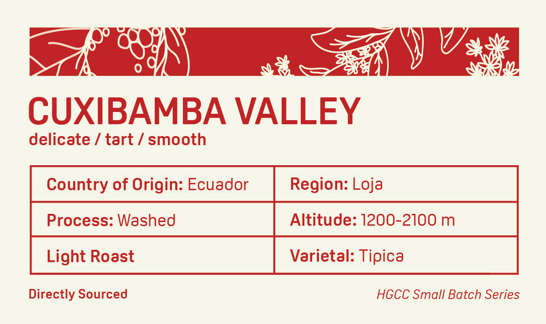 Cuxibamba Valley Small Batch Series
