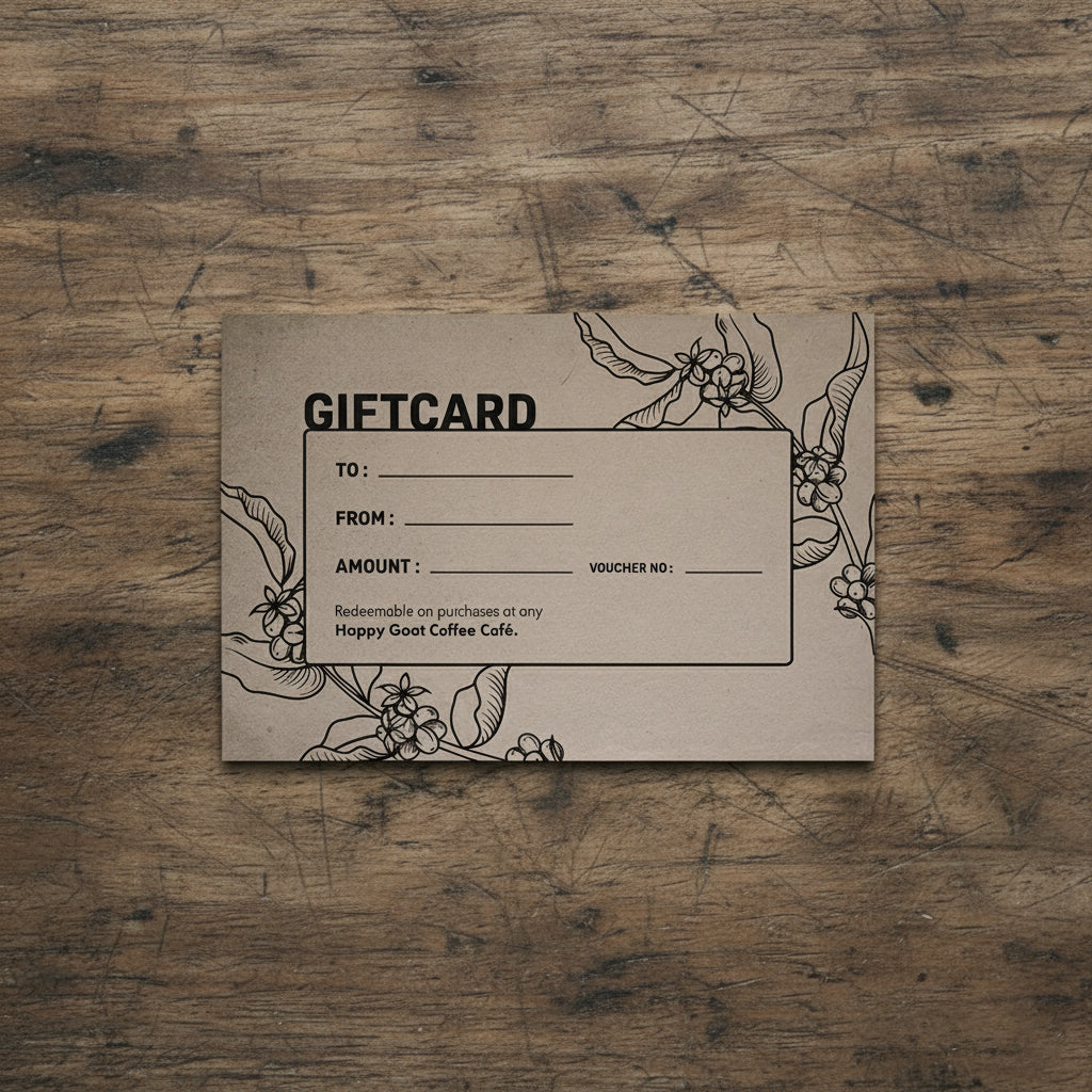Gift Certificate (Cafe Use Only)
