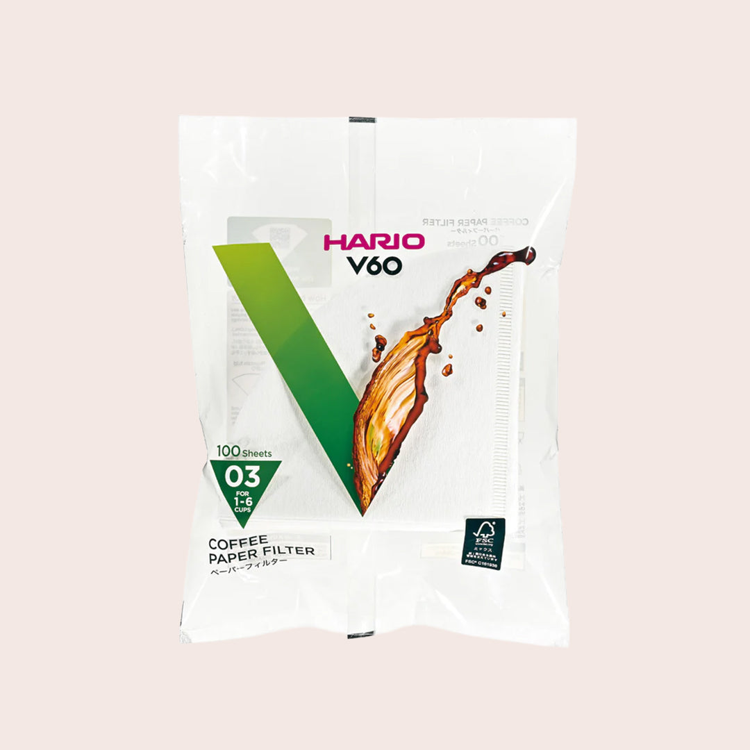 Hario V60-03 Filters (100 Pack)