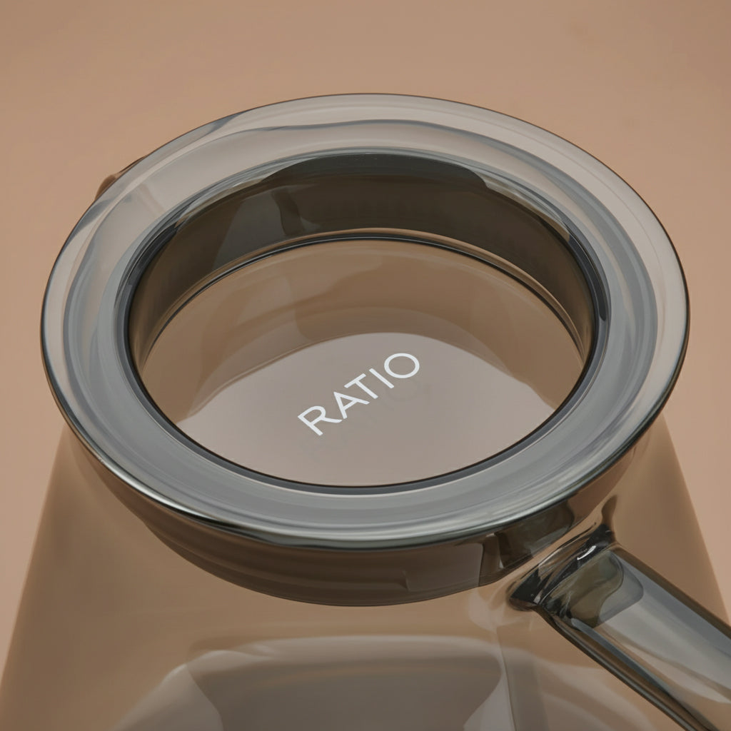 Ratio glass carafe